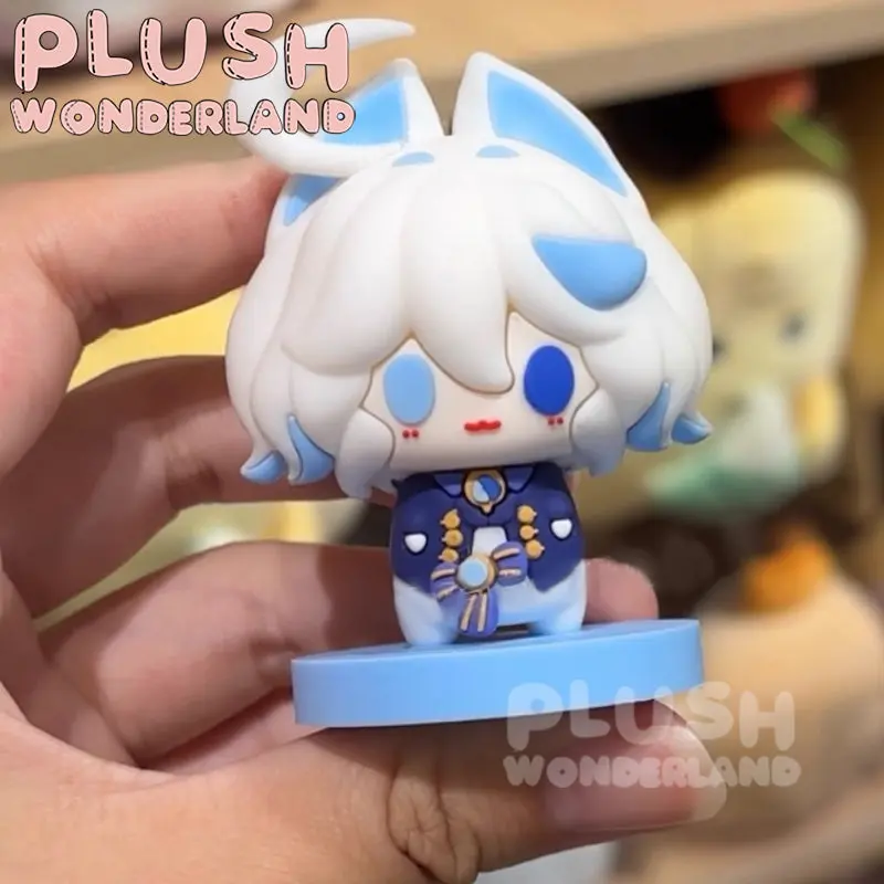 【INSTOCK】PLUSH WONDERLAND White Cute girl 5cm Pvc Stand Ornament - Image 3