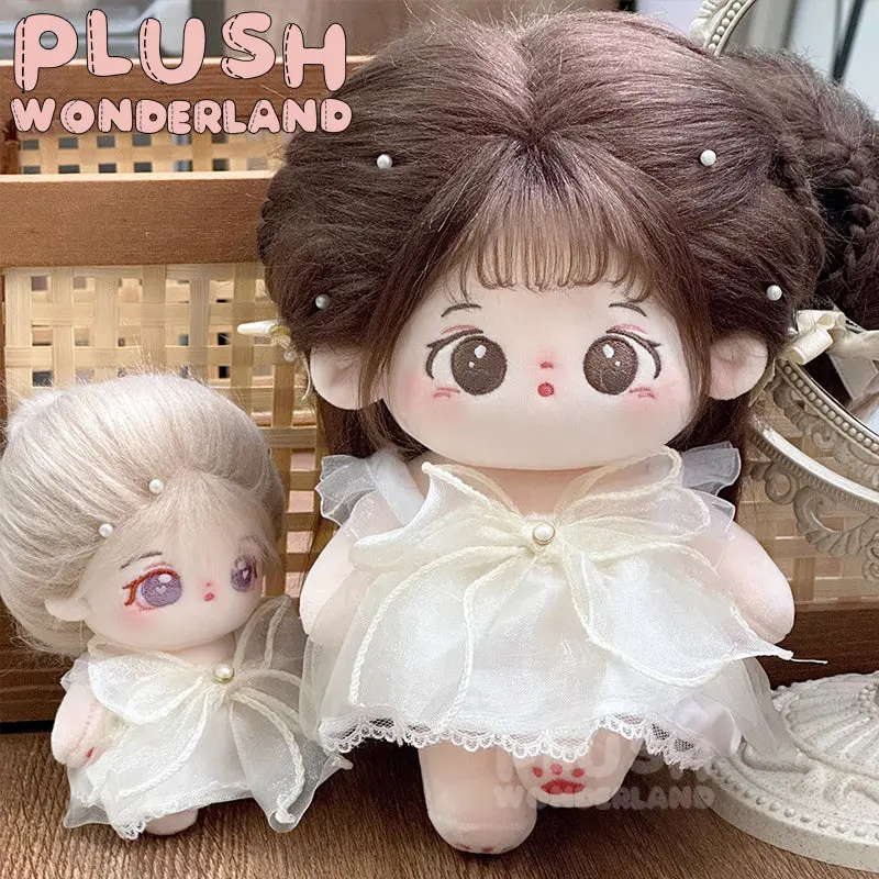 【INSTOCK】PLUSH WONDERLAND White lace dress 10/20CM Doll Clothes - Image 2