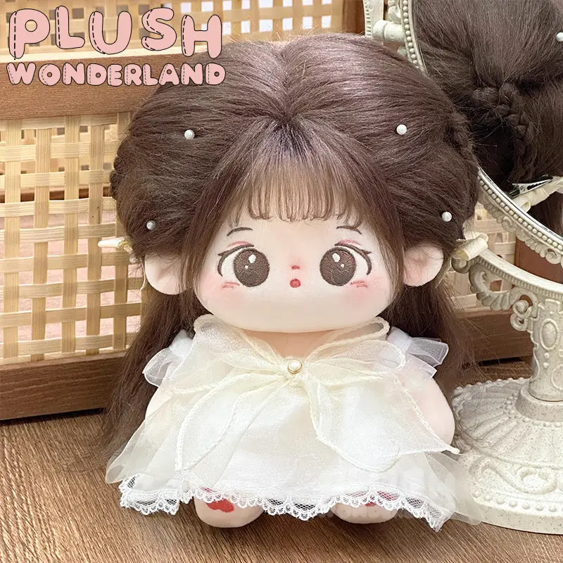 【INSTOCK】PLUSH WONDERLAND White lace dress 10/20CM Doll Clothes - Image 3