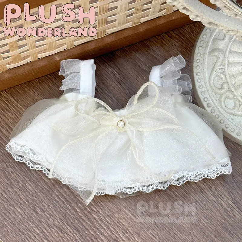 【INSTOCK】PLUSH WONDERLAND White lace dress 10/20CM Doll Clothes - Image 5