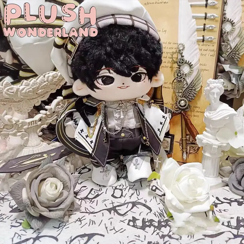 【INSTOCK】PLUSH WONDERLAND White Night Out Set 20CM Doll Clothes - Image 2