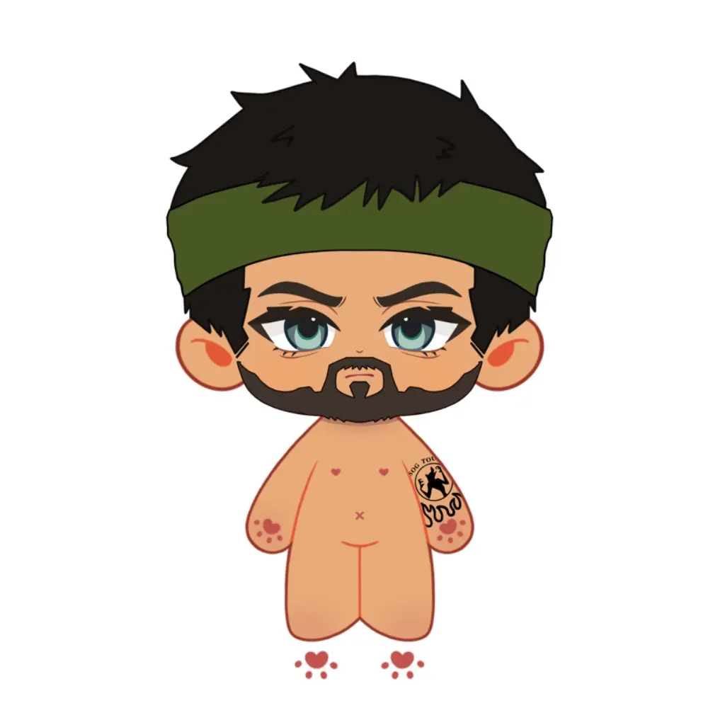 【Poll-Failed】PLUSH WONDERLAND Beard Plushie 20CM Doll FANMADE - Image 4