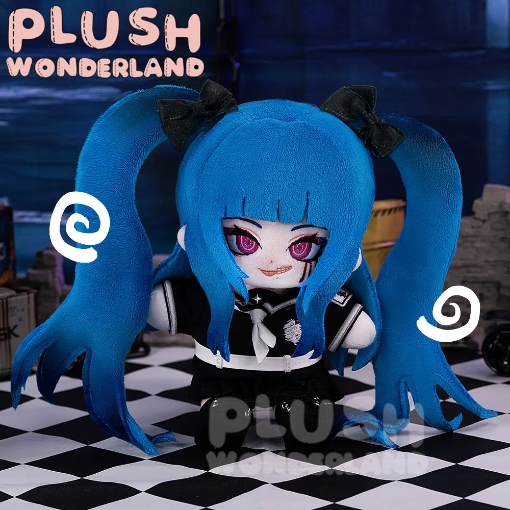 【PRESALE】PLUSH WONDERLAND Blue Twintails 20CM Cotton Doll FANMADE - Image 3