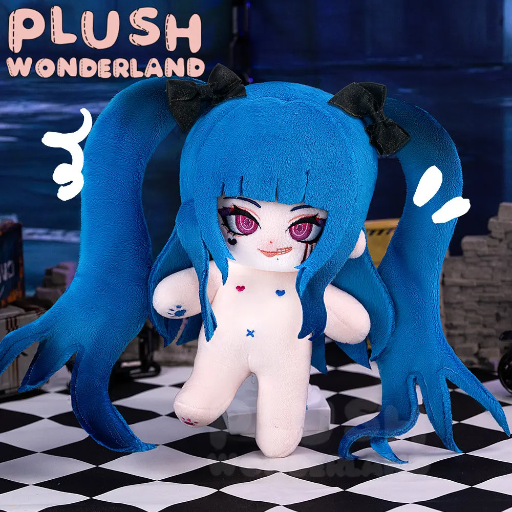 【PRESALE】PLUSH WONDERLAND Blue Twintails 20CM Cotton Doll FANMADE - Image 5