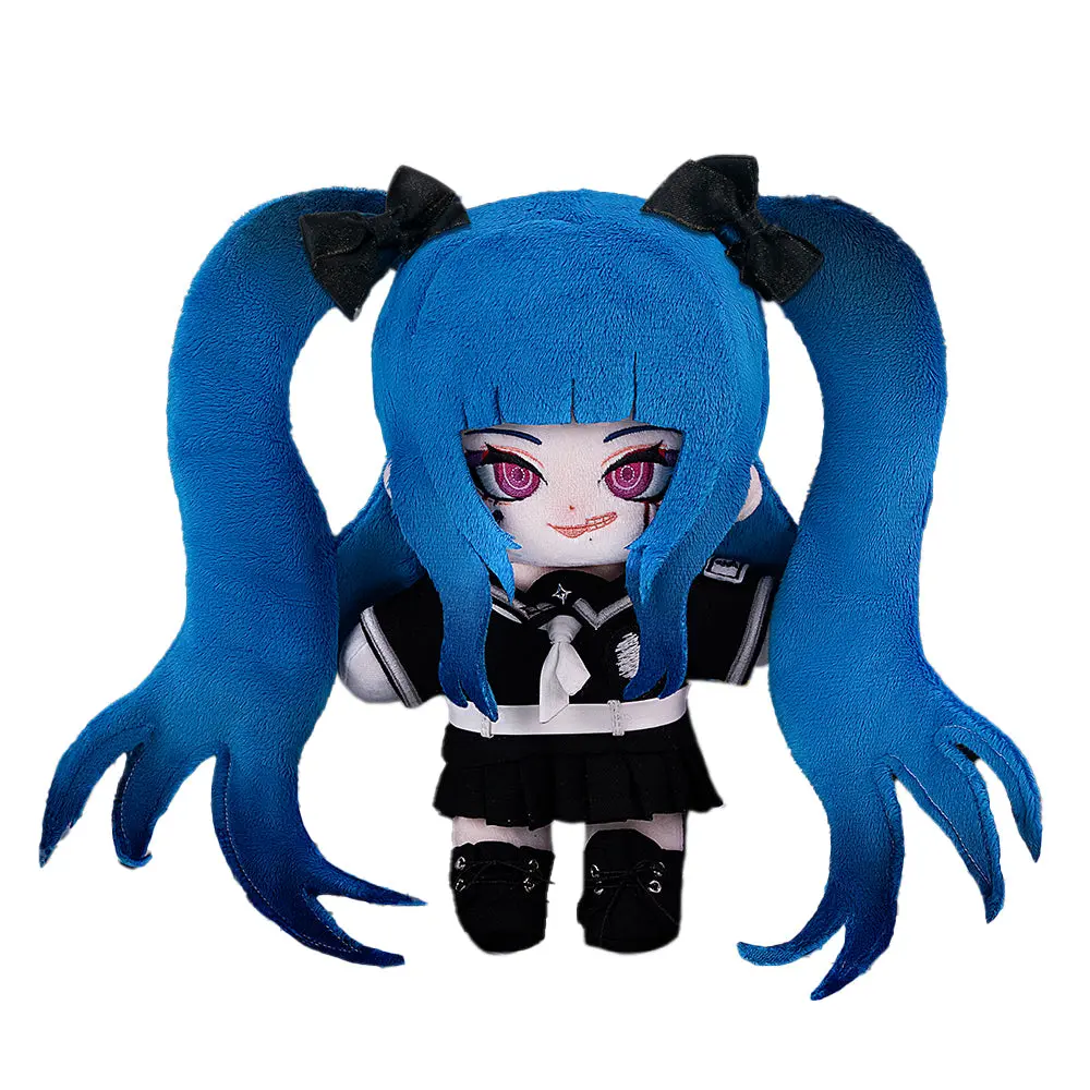 【PRESALE】PLUSH WONDERLAND Blue Twintails 20CM Cotton Doll FANMADE - Image 7