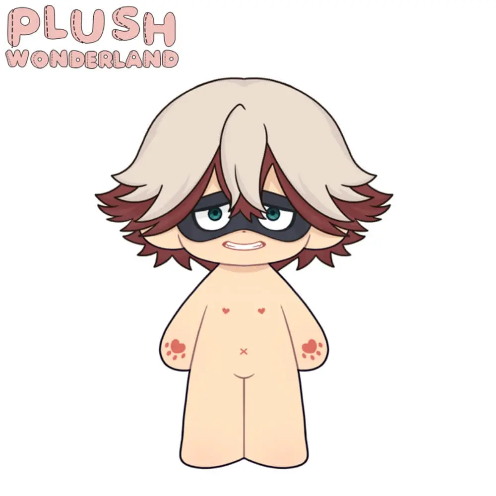【Plushie Design】PLUSH WONDERLAND boy with eye patch 20CM Cotton Doll FANMADE - Image 2