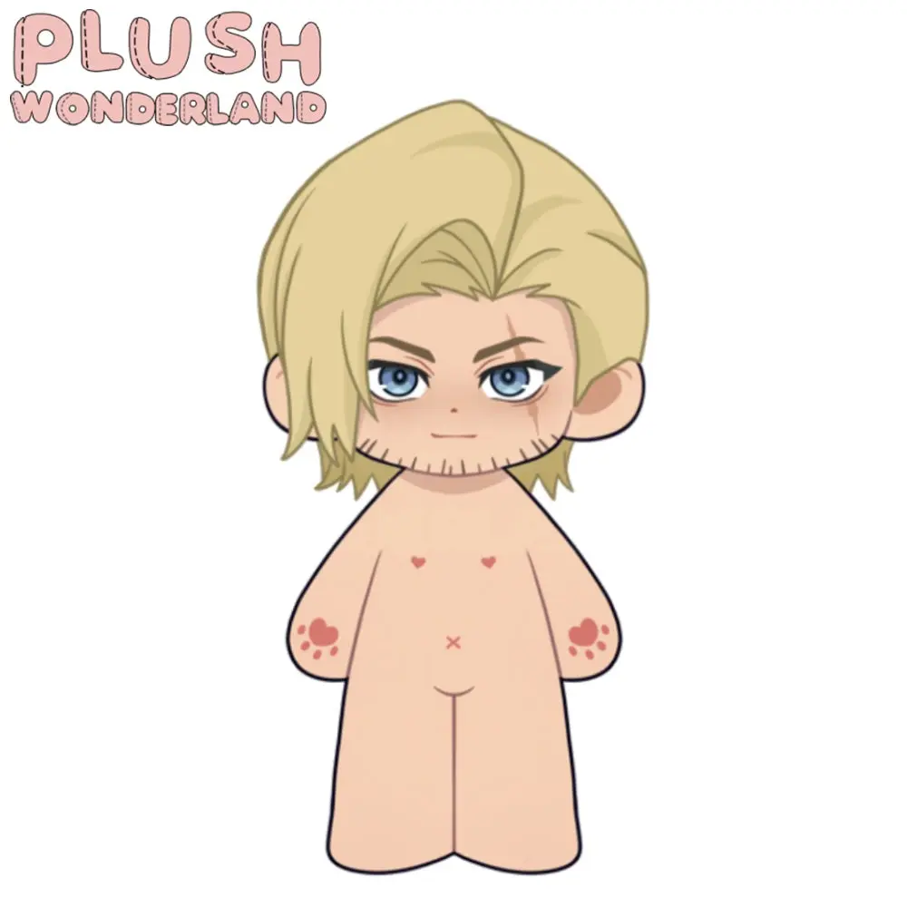 【Plushie Design】PLUSH WONDERLAND Gold Hair Cleaner 20CM Cotton Doll FANMADE - Image 2