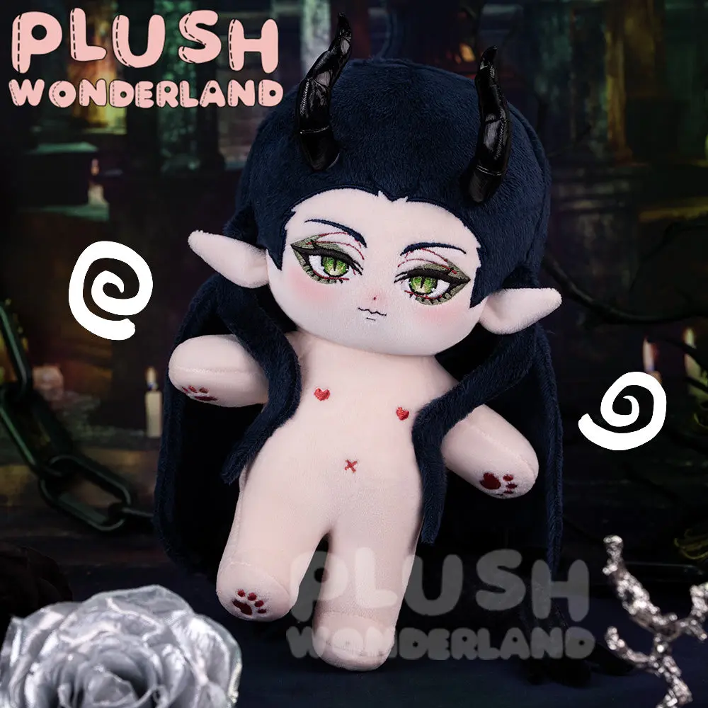 【PRESALE】PLUSH WONDERLAND Black Dragon Queen Plushie 20CM Cotton Doll FANMADE - Image 4