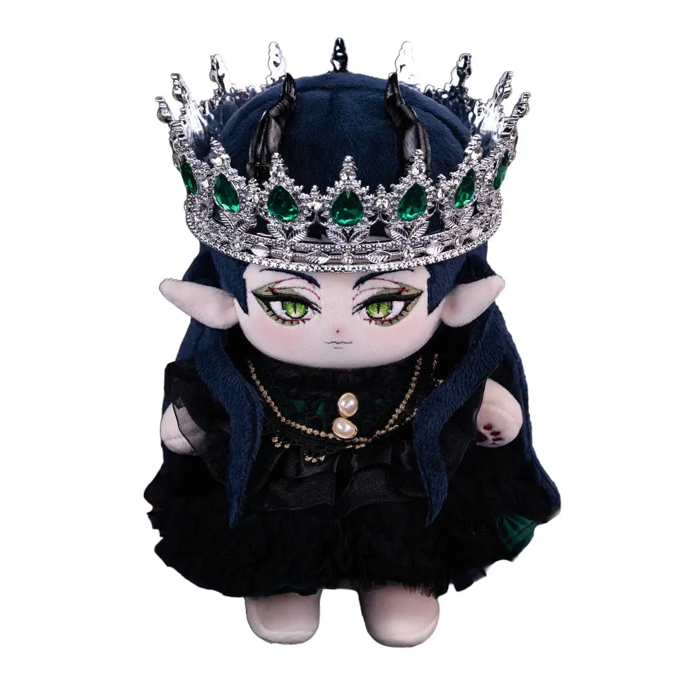 【PRESALE】PLUSH WONDERLAND Black Dragon Queen Plushie 20CM Cotton Doll FANMADE - Image 8