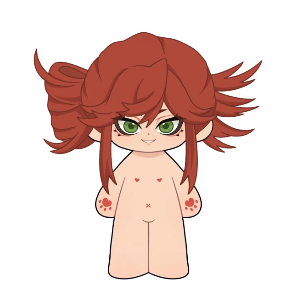 【Plushie Design】PLUSH WONDERLAND Scissors 20CM Cotton Doll FANMADE - Image 3