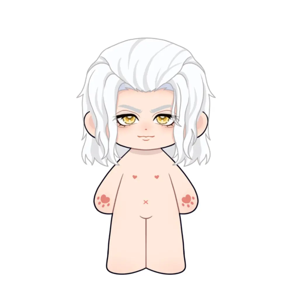 【Plushie Design】PLUSH WONDERLAND Solus zos Galvus 20CM Cotton Doll FANMADE - Image 3