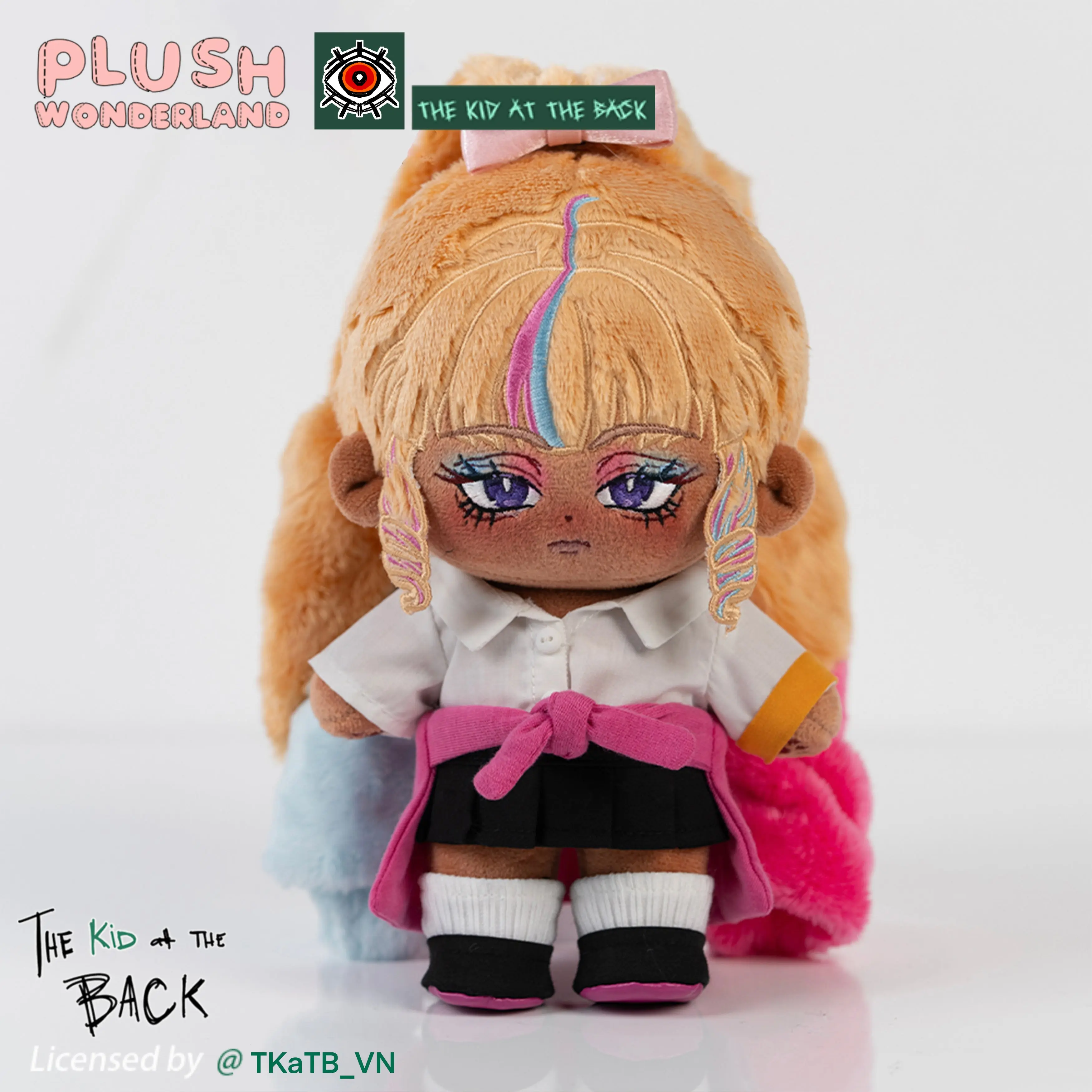 【Poll-Failed】【Authorized】PLUSH WONDERLAND The Kid at the Back Brittney Claire Plushie 20CM Doll FANMADE - Image 3