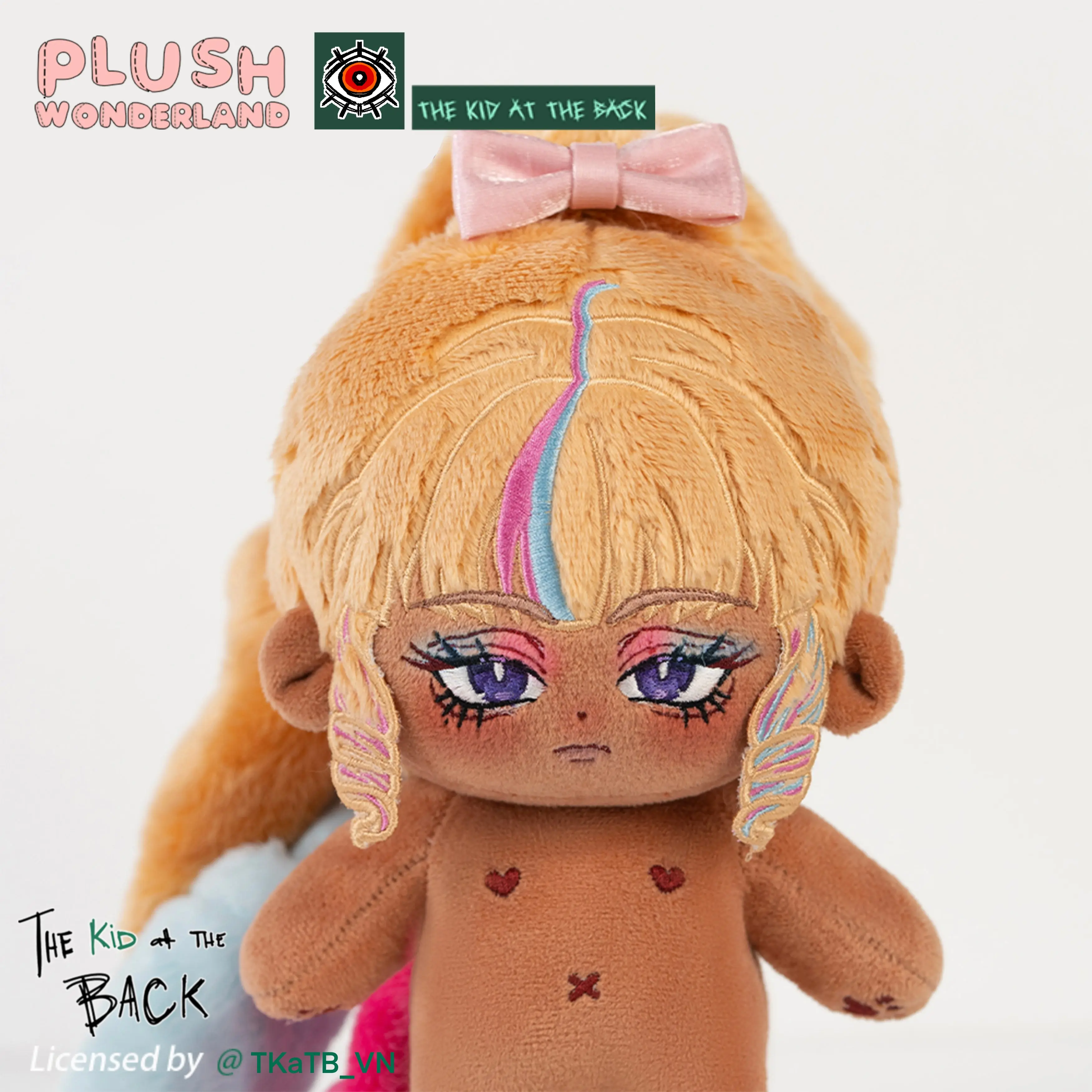 【Poll-Failed】【Authorized】PLUSH WONDERLAND The Kid at the Back Brittney Claire Plushie 20CM Doll FANMADE - Image 4
