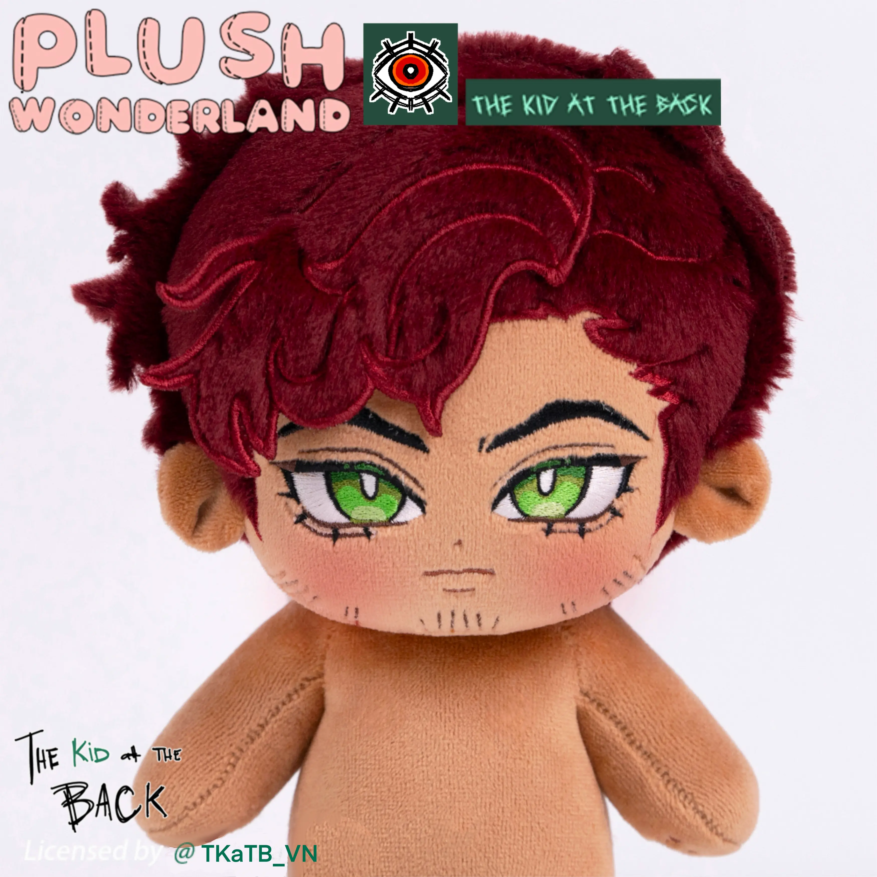 【Poll-Failed】【Authorized】PLUSH WONDERLAND The Kid at the Back Deryl Helianthus Cotton Doll Plushie 20CM Doll - Image 3