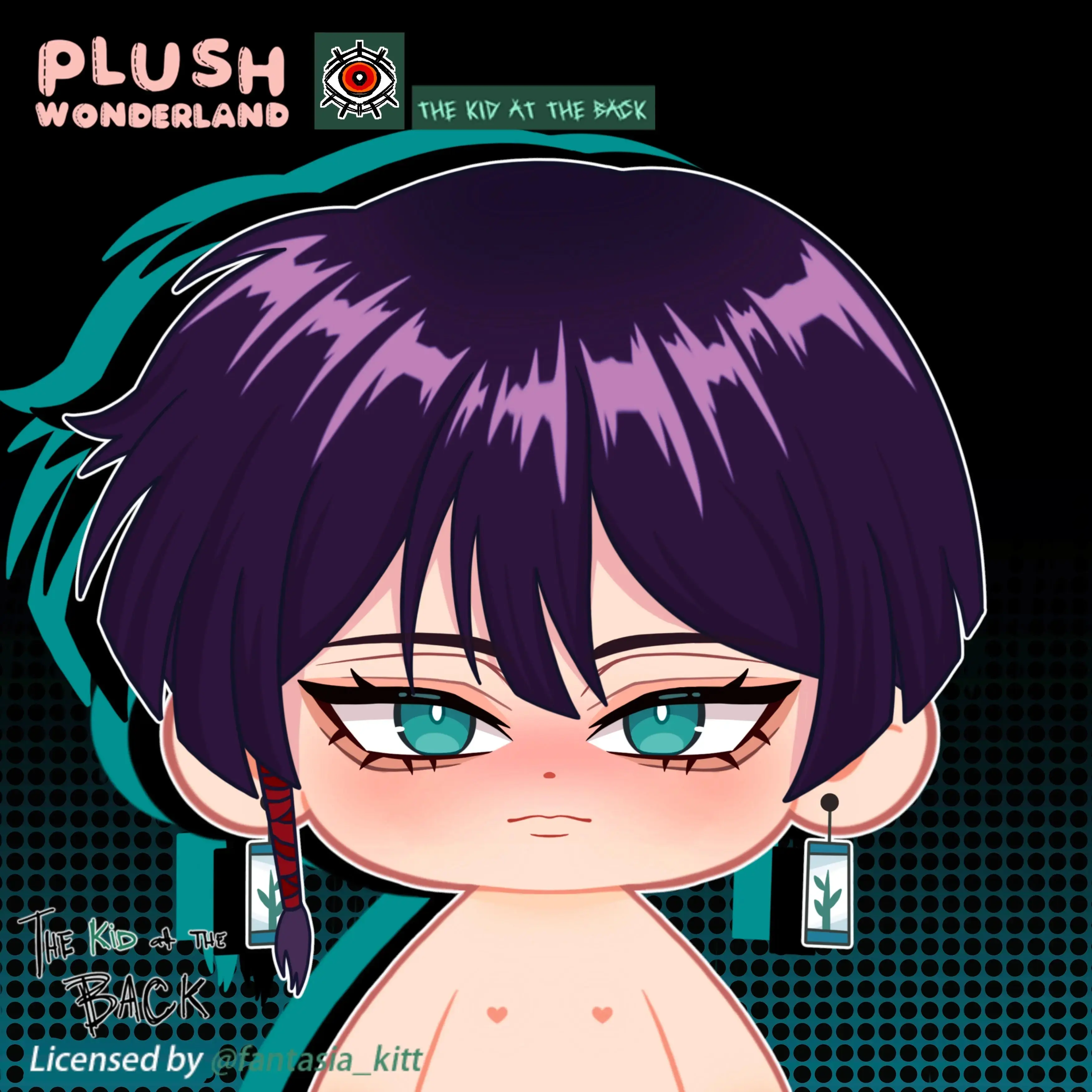 【Poll-Failed】【Authorized】PLUSH WONDERLAND The Kid at the Back Geo Plushie 20CM Doll Authorized - Image 6