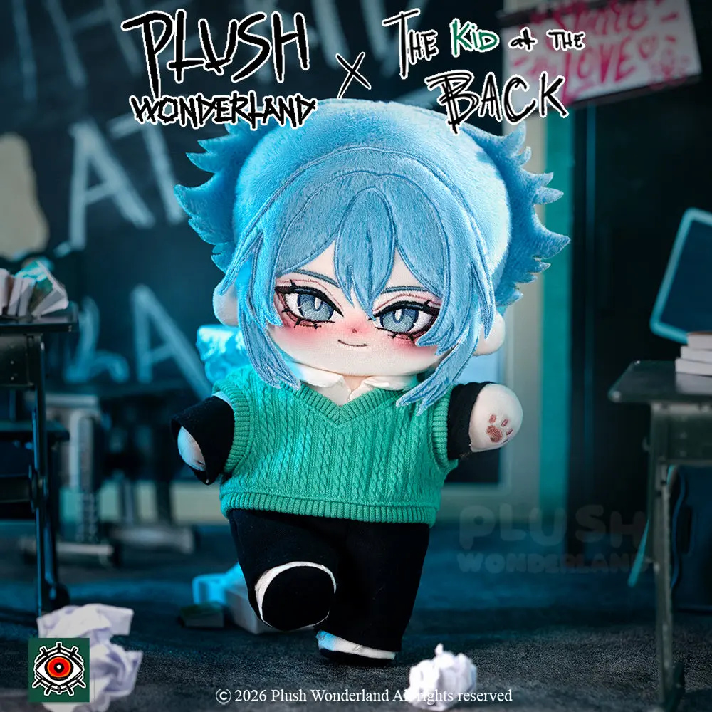 【PRESALE】【Authorized】PLUSH WONDERLAND The Kid at the Back Hyugo Plushie 20CM Doll Authorized - Image 3