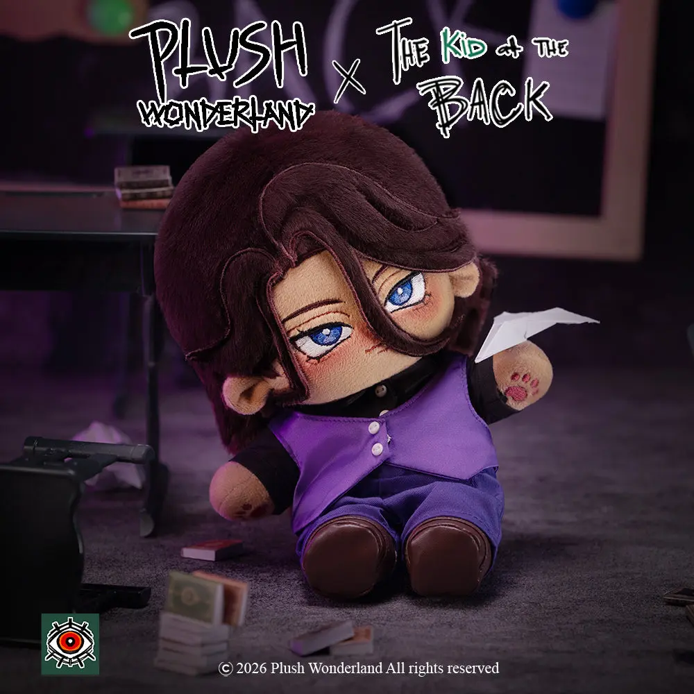【PRESALE】【Authorized】PLUSH WONDERLAND The Kid at the Back Jericho Ichabod Plushie 20CM Cotton Doll Authorized - Image 3