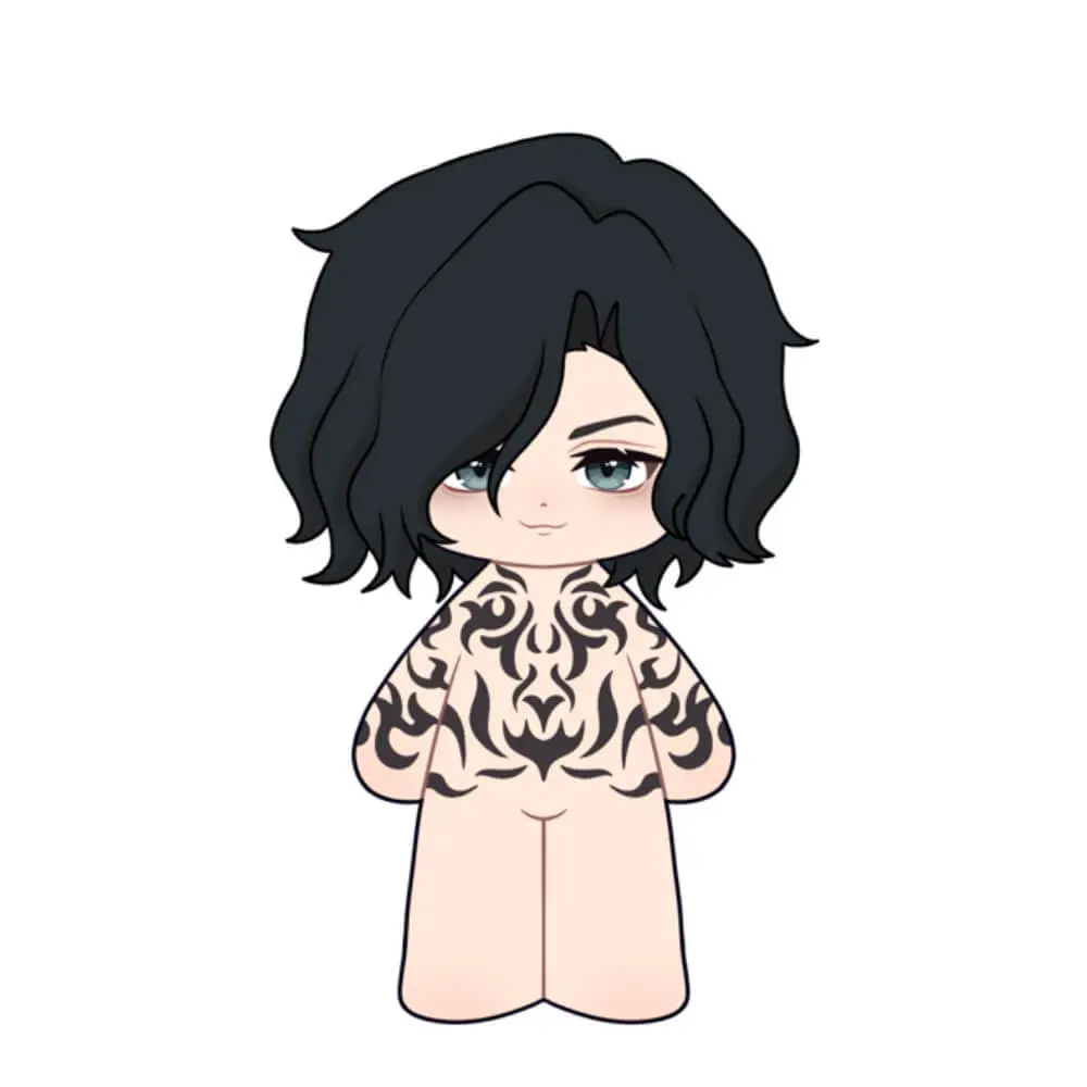 【Plushie Design】PLUSH WONDERLAND The Mysterious Man 20CM Cotton Doll FANMADE - Image 3