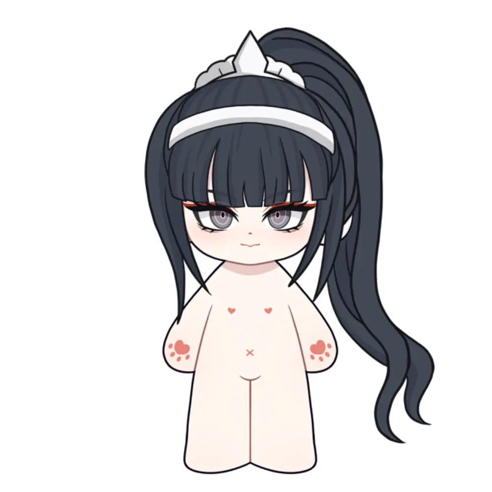 【Plushie Design】PLUSH WONDERLAND The Righteous Samurai 20CM Cotton Doll FANMADE - Image 3
