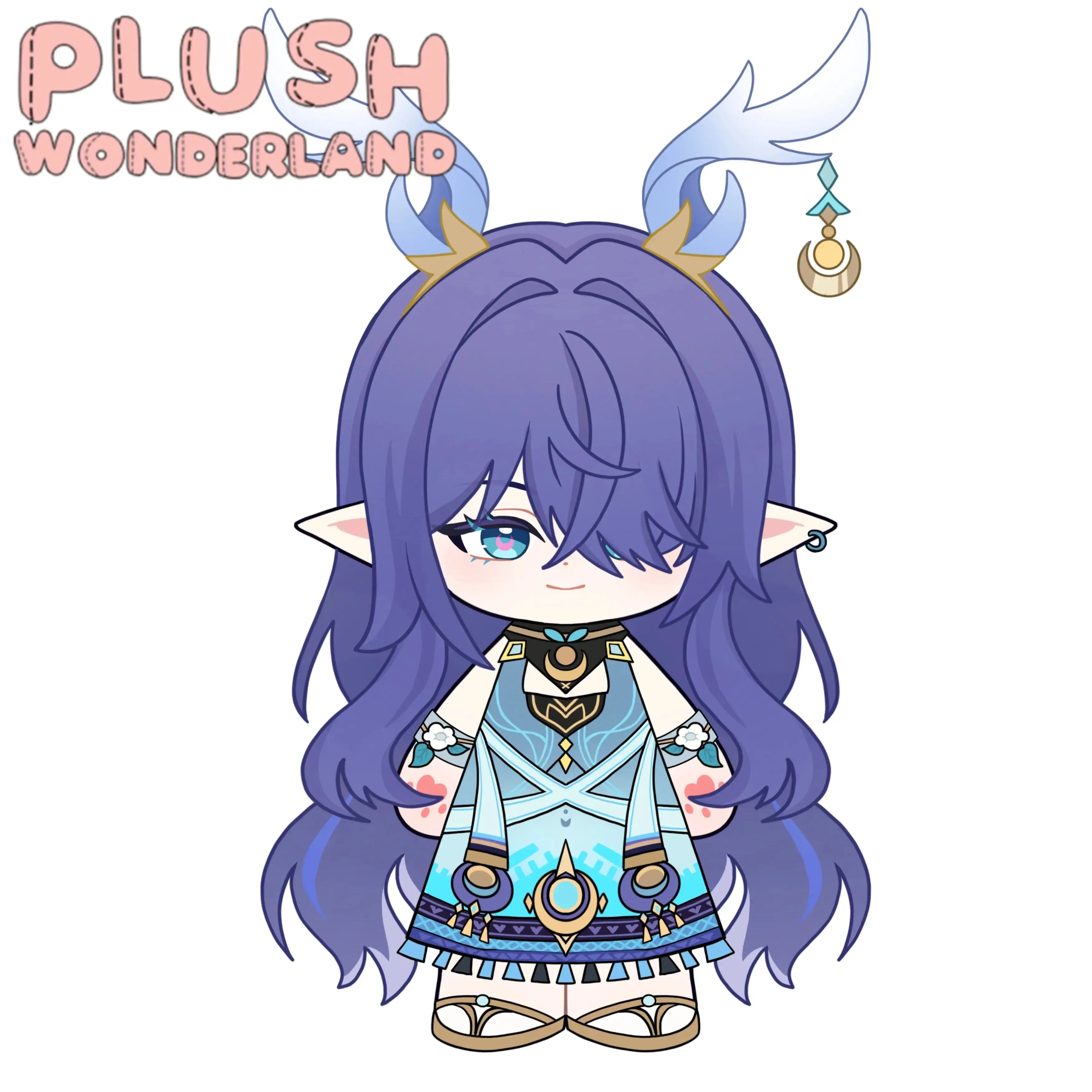 【PRESALE】PLUSH WONDERLAND The Saint of Canglin 20CM Cotton Doll FANMADE - Image 2