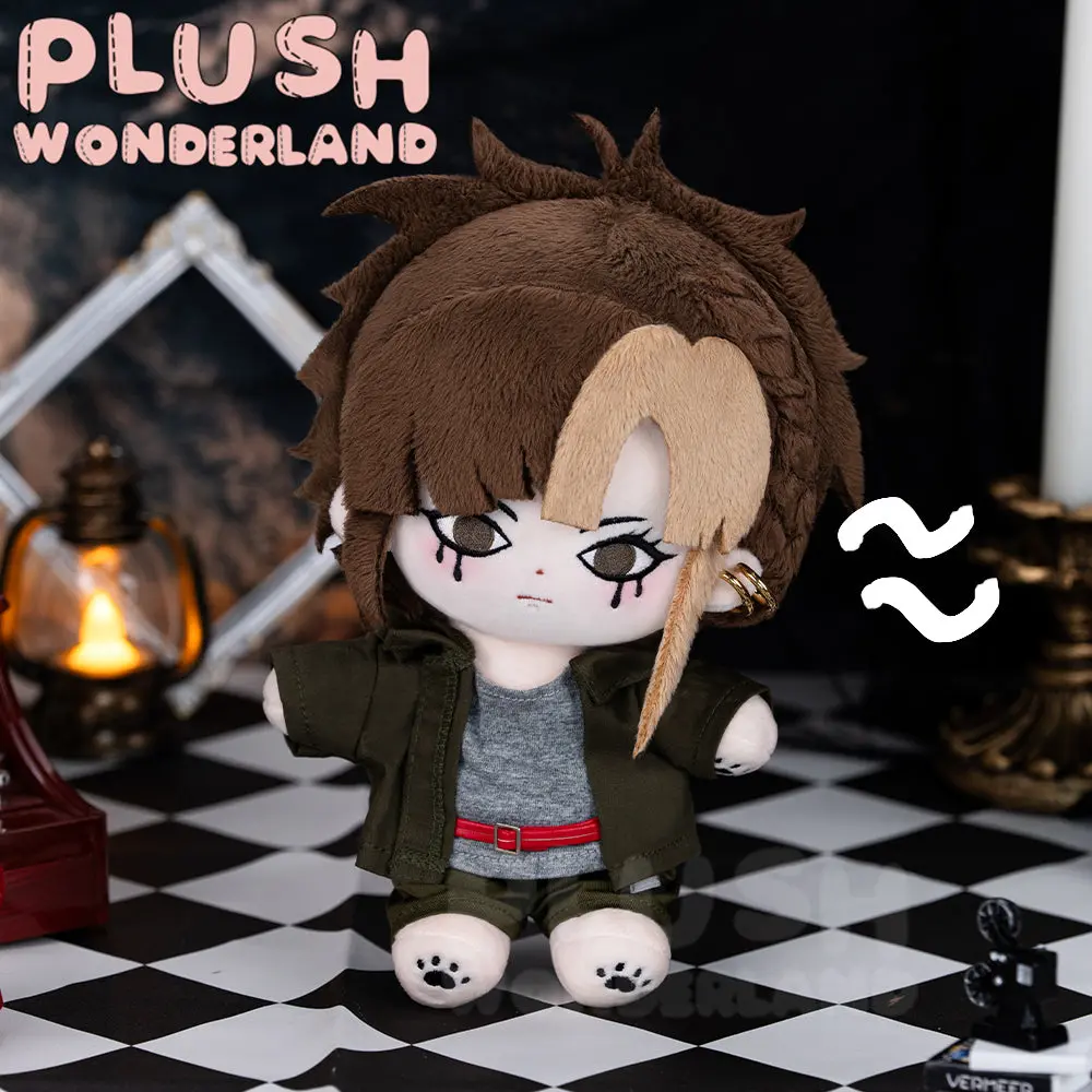 【PRESALE】PLUSH WONDERLAND Y2K Eyeliner Girl Plushie 20CM Doll FANMADE - Image 3