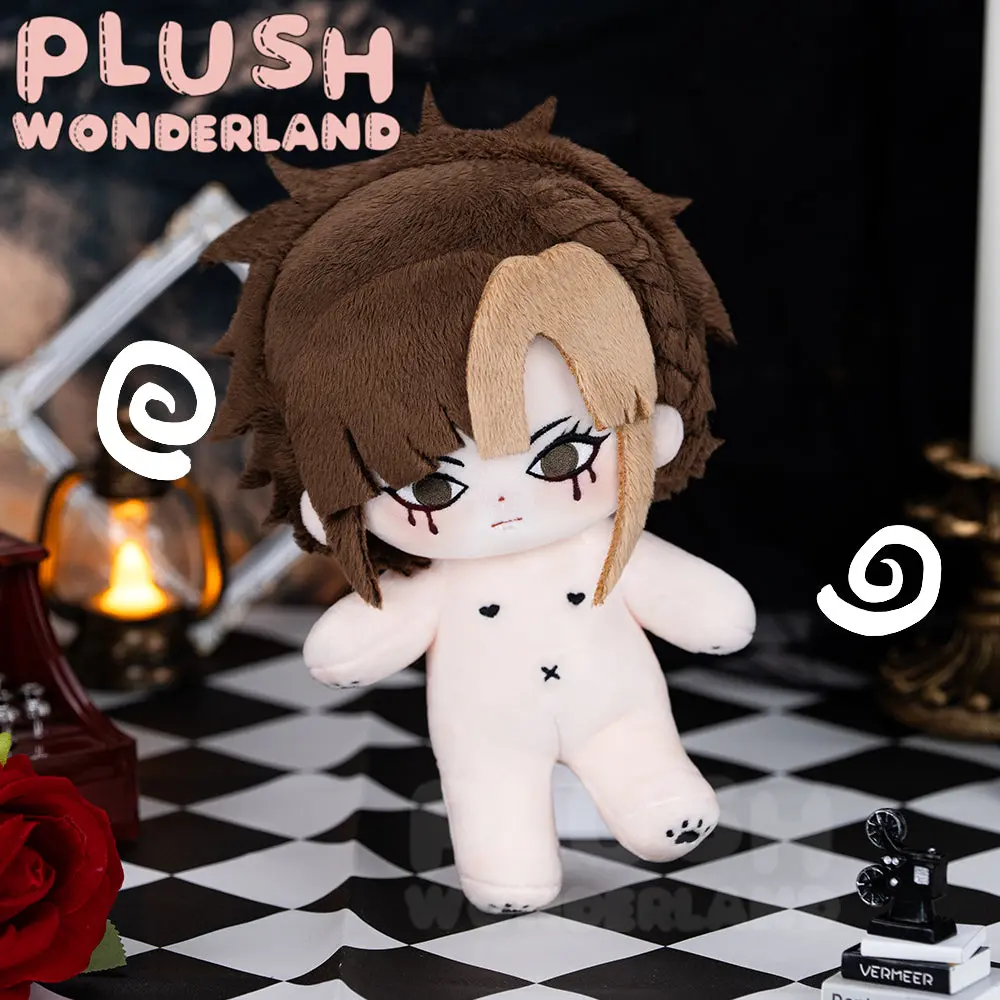 【PRESALE】PLUSH WONDERLAND Y2K Eyeliner Girl Plushie 20CM Doll FANMADE - Image 5