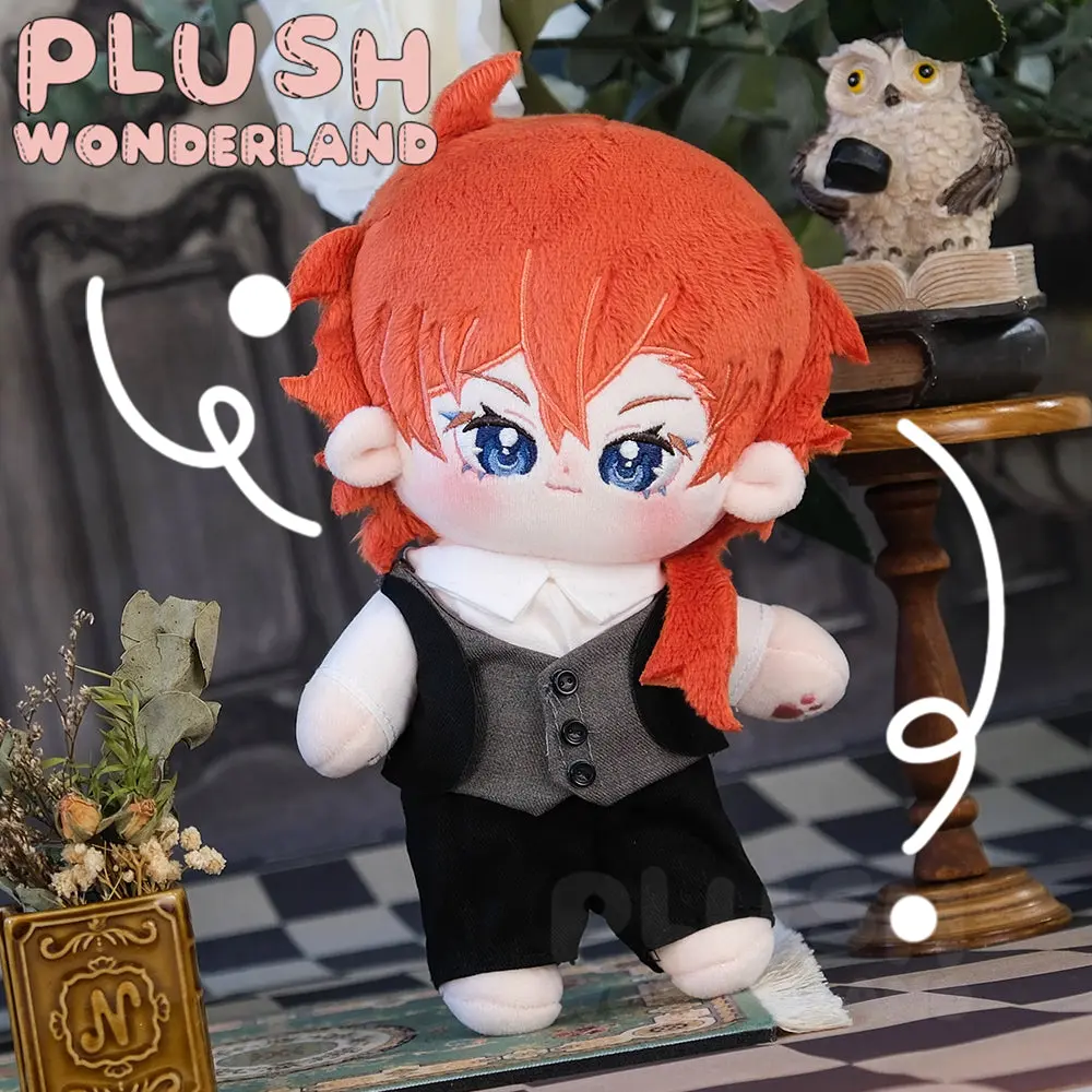【Sold Out】PLUSH WONDERLAND Orange Jam Doll FANMADE 20CM - Image 4