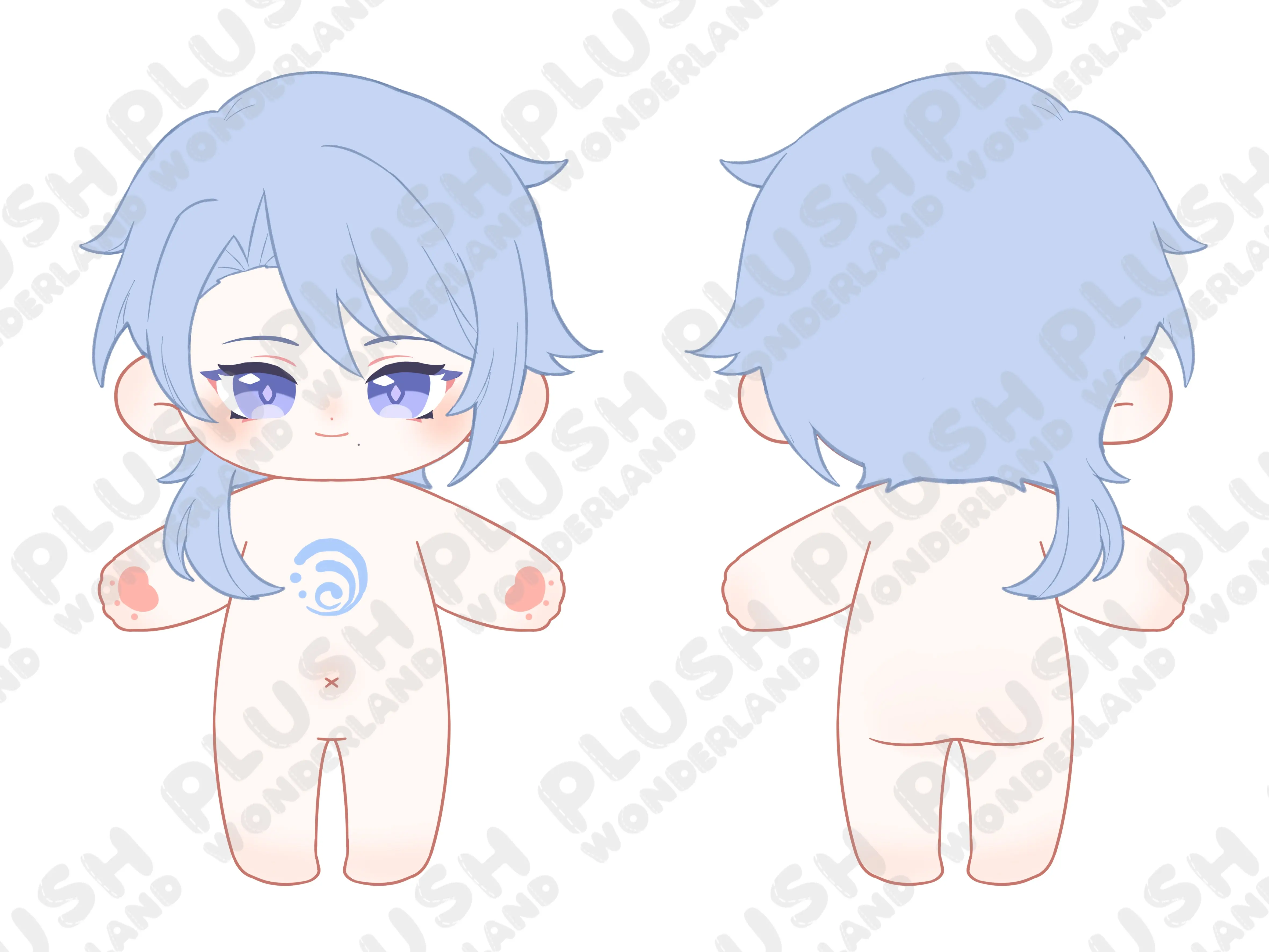 【Last Batch】【IN STOCK】PLUSH WONDERLAND Game Sleeve hidden milk tea Cotton Doll Plush 20CM  Plushies FANMADE - Image 9