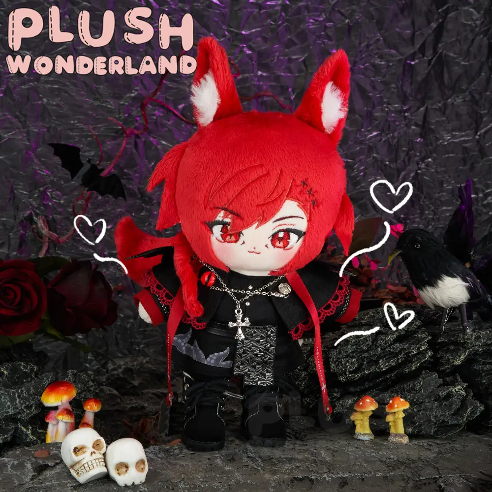 【Sold Out】PLUSH WONDERLAND Red Cat Plushies Cotton Doll 20CM FANMADE - Image 3