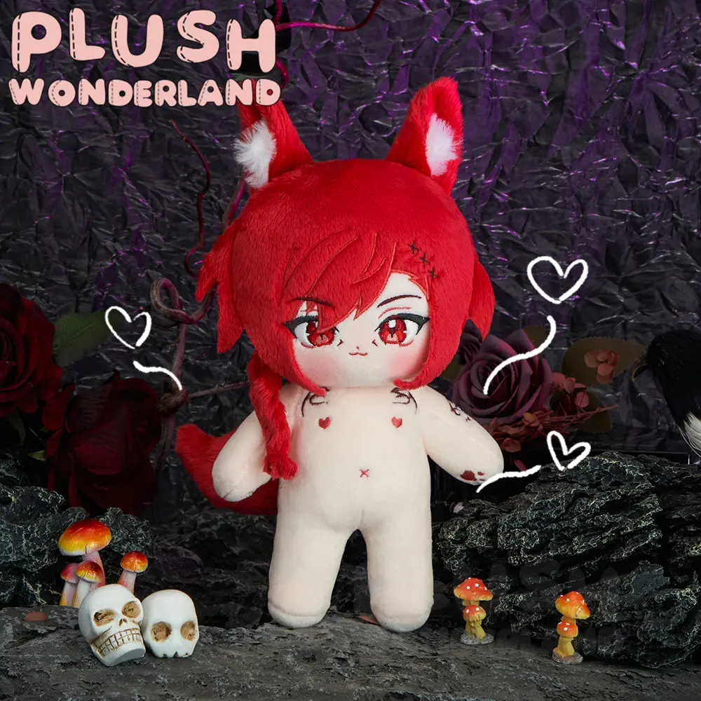 【Sold Out】PLUSH WONDERLAND Red Cat Plushies Cotton Doll 20CM FANMADE - Image 7