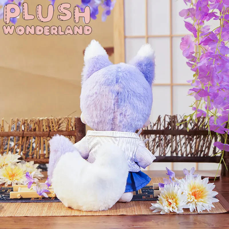 【In Stock】PLUSH WONDERLAND Little Purple Fox Cotton Doll Plushie 20CM FANMADE - Image 4