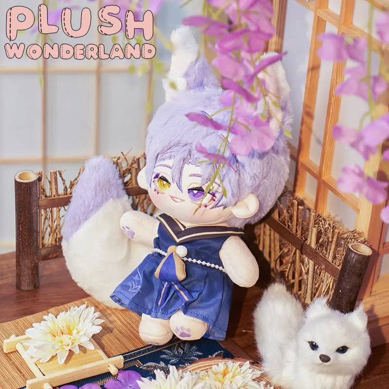 【In Stock】PLUSH WONDERLAND Little Purple Fox Cotton Doll Plushie 20CM FANMADE - Image 5