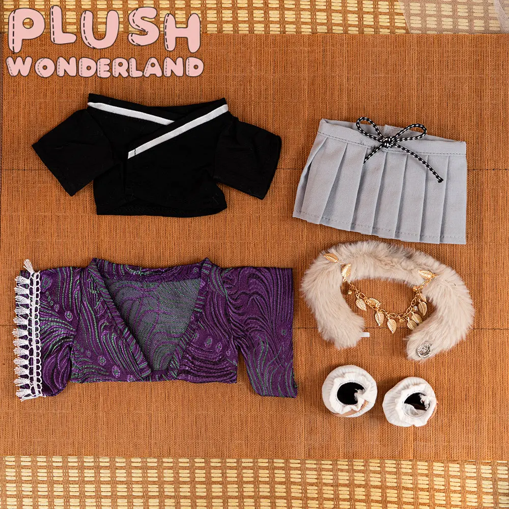 【In Stock】PLUSH WONDERLAND Little Purple Fox Cotton Doll Plushie 20CM FANMADE - Image 8