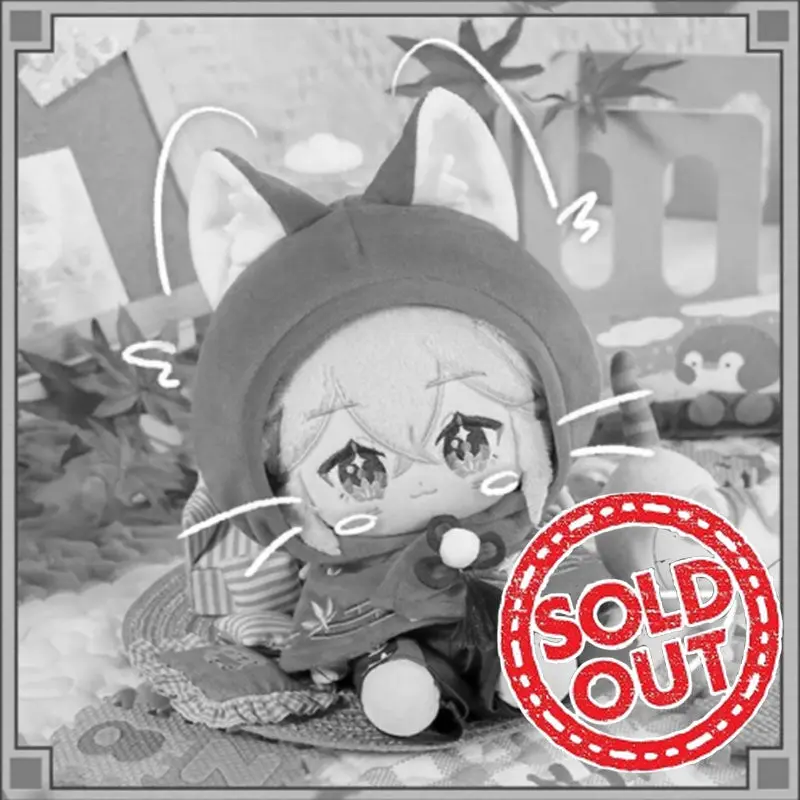 【Sold Out】PLUSH WONDERLAND Red leaves chasing wild waves Cotton Doll Plushies 20CM Plush FANMADE
