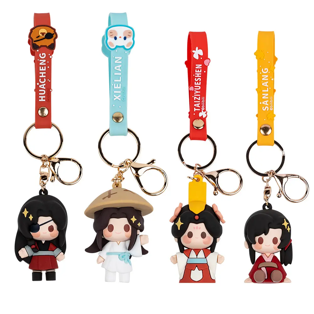【In Stock】PLUSH WONDERLAND Anime Heaven Official's Blessing XieLian / HuaCheng/Ancientry Crown Prince/SanLang Pendant/ Keychain Tian Guan Ci Fu TGCF Xie Lian / Hua Cheng/San Lang - Image 6