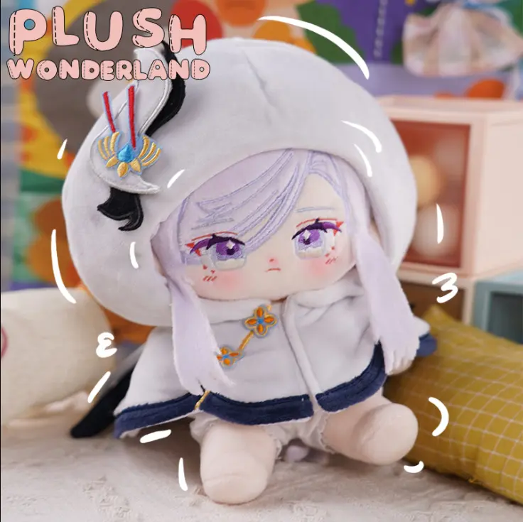 【Only For US Address】【Limited Stock】 PLUSH WONDERLAND  Doll With Clothes Plush 20CM FANMADE - Image 12