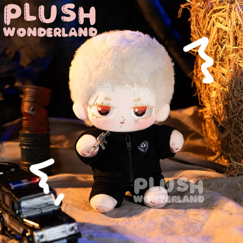 【In Stock】PLUSH WONDERLAND Casual Clothes for Skull Face Plushie Cotton Doll 20CM Clothes Hoodie FANMADE COD - Image 3
