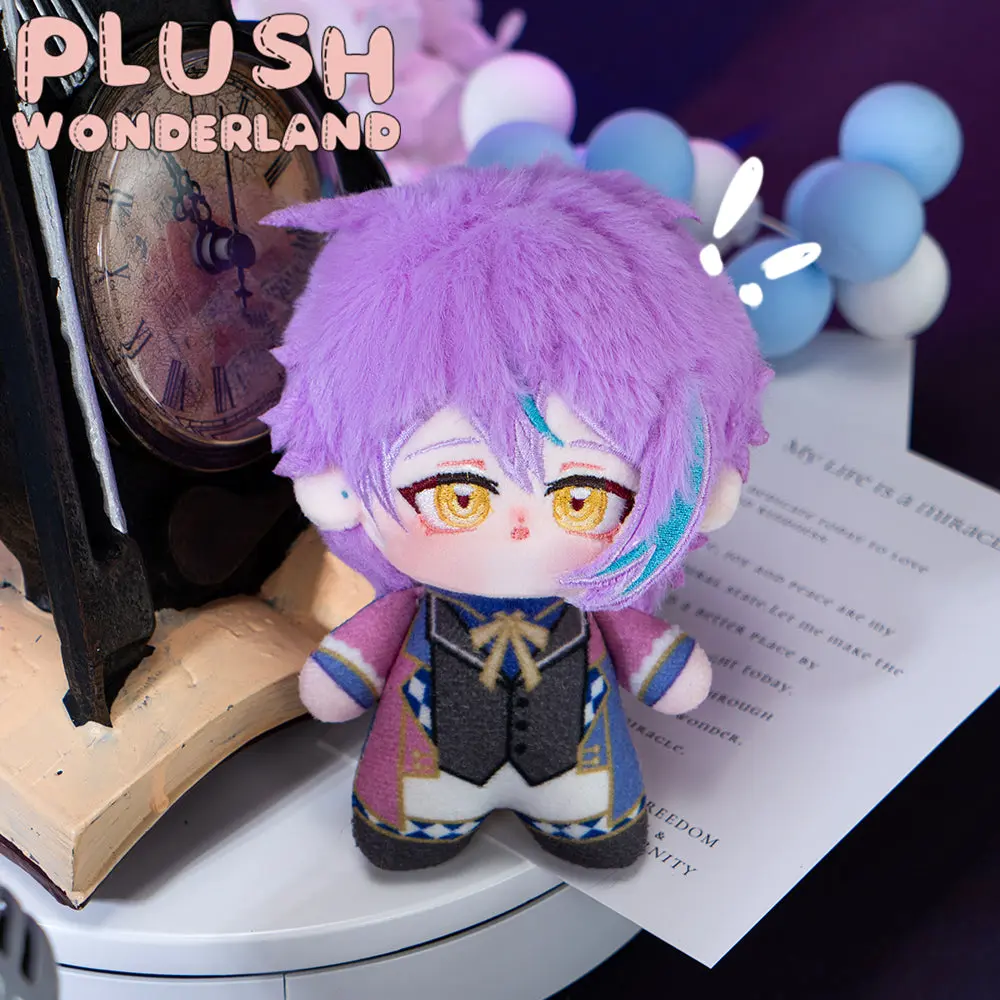 【IN STOCK】【10CM Doll】PLUSH WONDERLAND Printed Body Doll mad explosive scientist Plushie 10CM FANMADE - Image 4