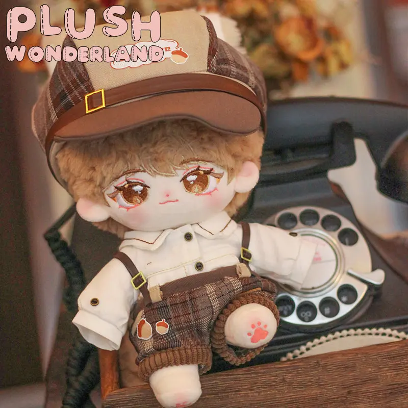 【In Stock】PLUSH WONDERLAND Detective Doll Plush Clothes 20 CM Detective Cloak Cute - Image 3
