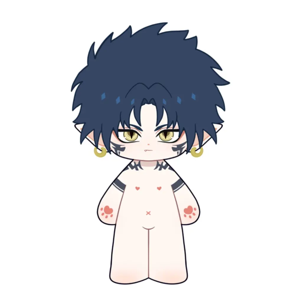 【Plushie Design】PLUSH WONDERLAND Blue Dog 20CM Cotton Doll FANMADE - Image 3