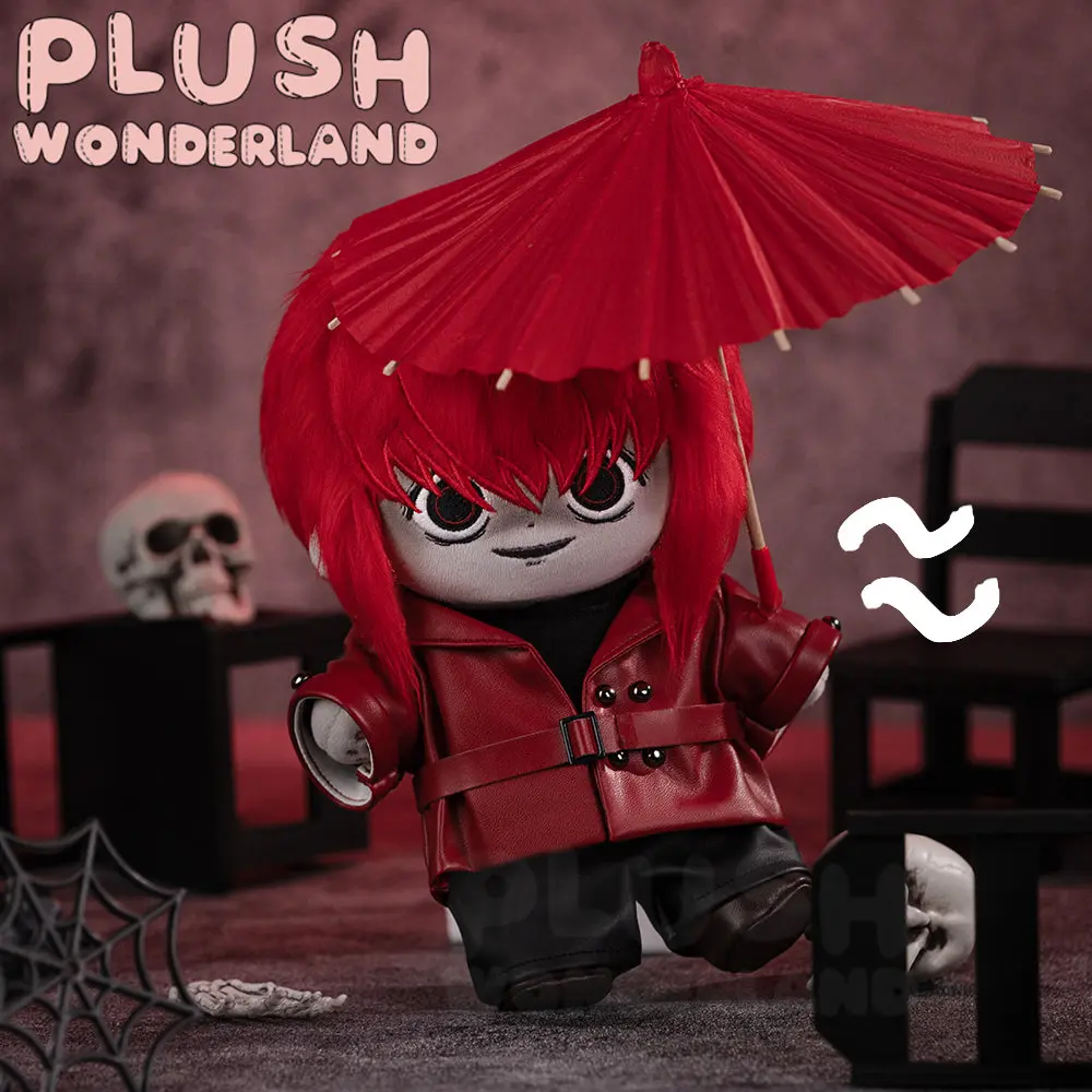 【In Stock】PLUSH WONDERLAND Crawling guy/ Red Umbrella guy Plushie 20CM Cotton Doll FANMADE - Image 3