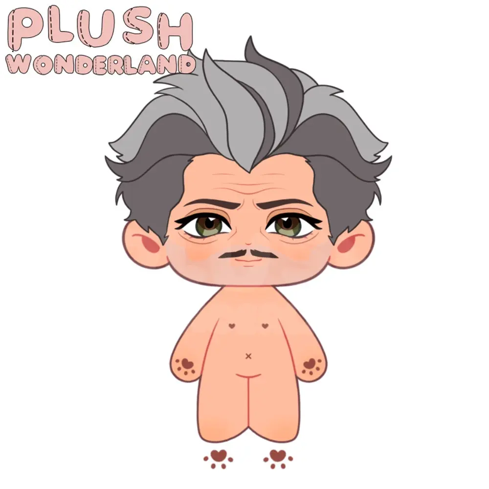 【Poll-Failed】PLUSH WONDERLAND Mustached man Plushie 20CM Doll FANMADE - Image 3