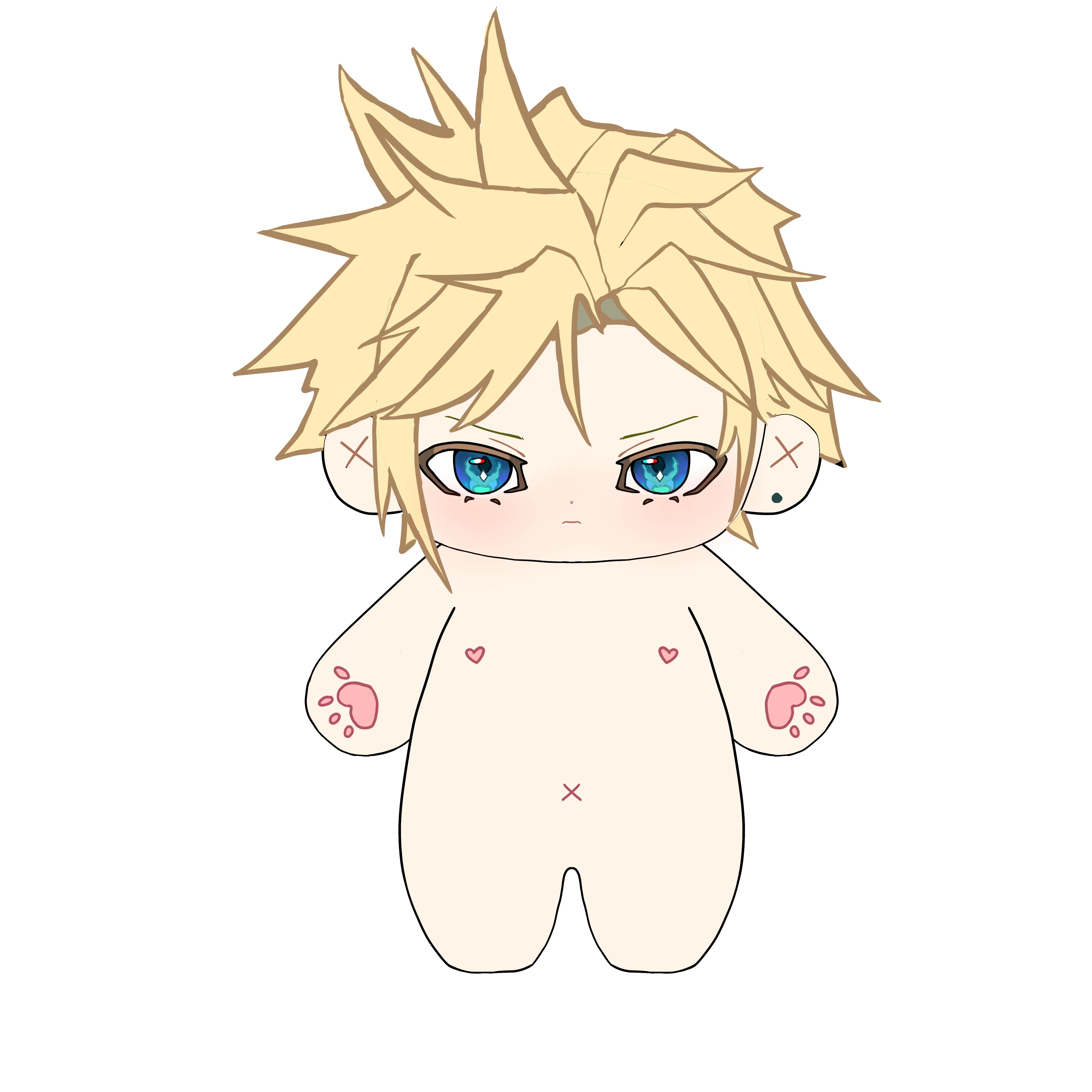 【Poll-Failed】PLUSH WONDERLAND Plushie Bastard Cotton Doll 20CM FANMADE - Image 3