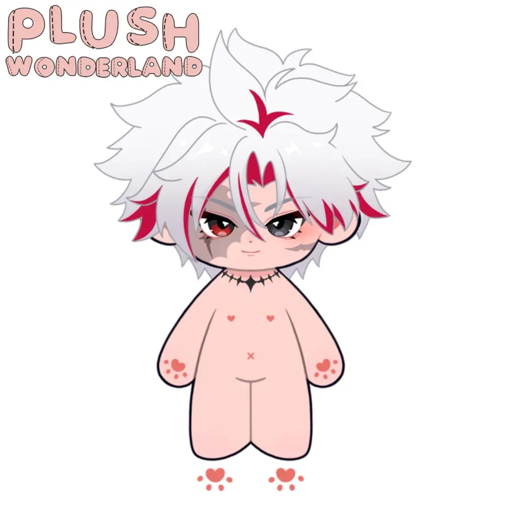 【Poll Failed】PLUSH WONDERLAND Red Scar Plushie 20CM Cotton Doll FANMADE - Image 3