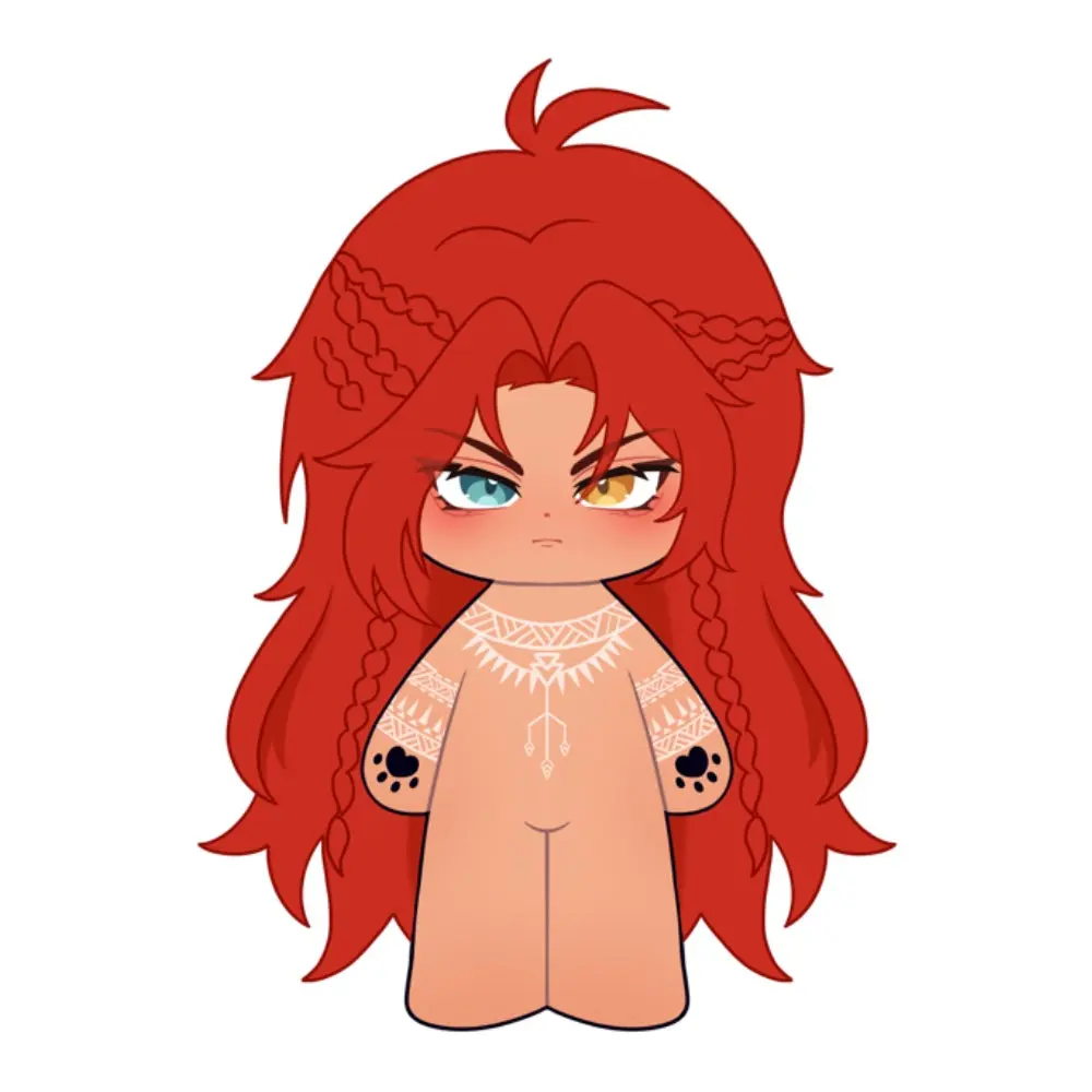 【POLL FAILED】PLUSH WONDERLAND The Sun Fire 20CM Cotton Doll FANMADE - Image 4