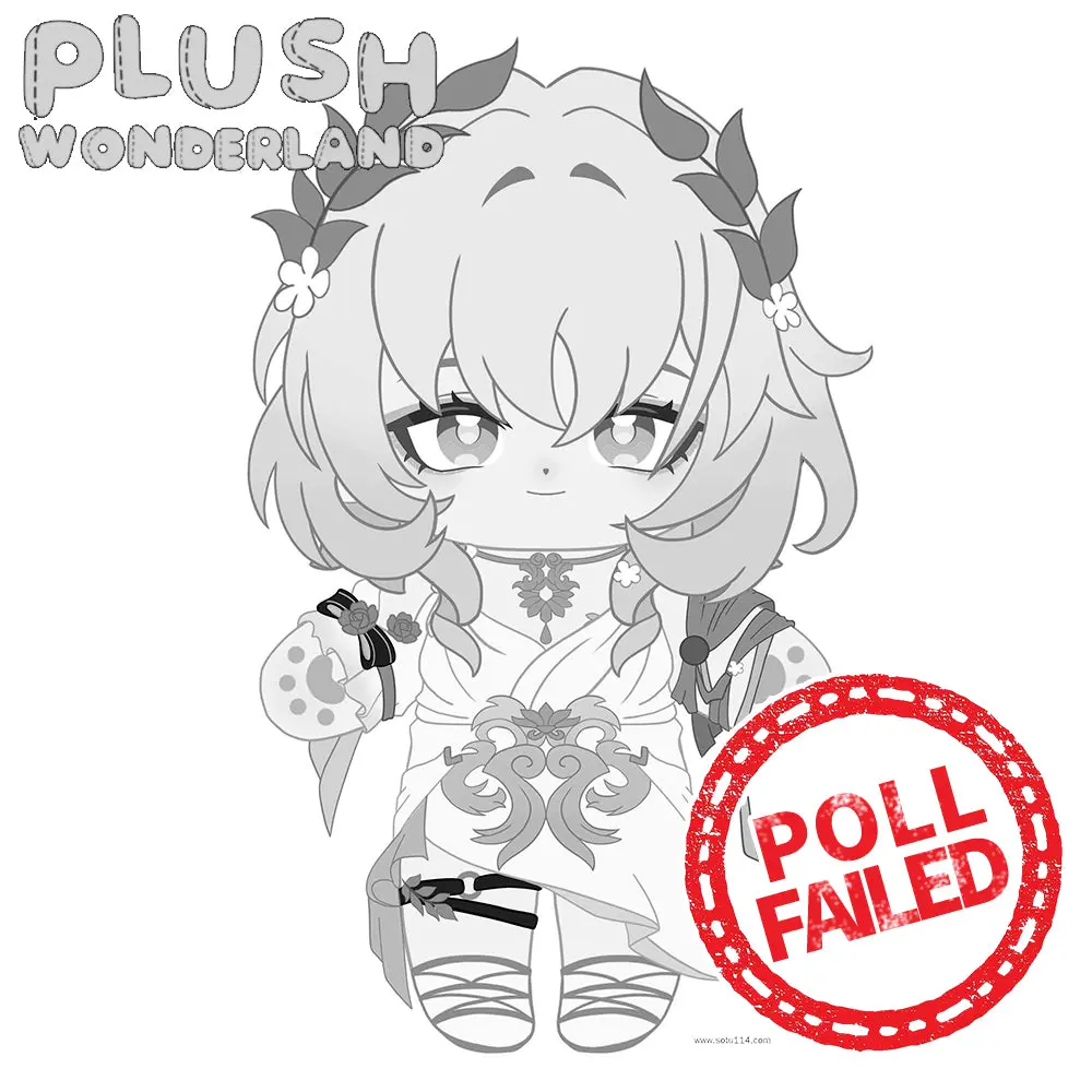 【POLL FAILED】PLUSH WONDERLAND The Weavers of Gold Cotton Plushie 20CM Doll FANMADE