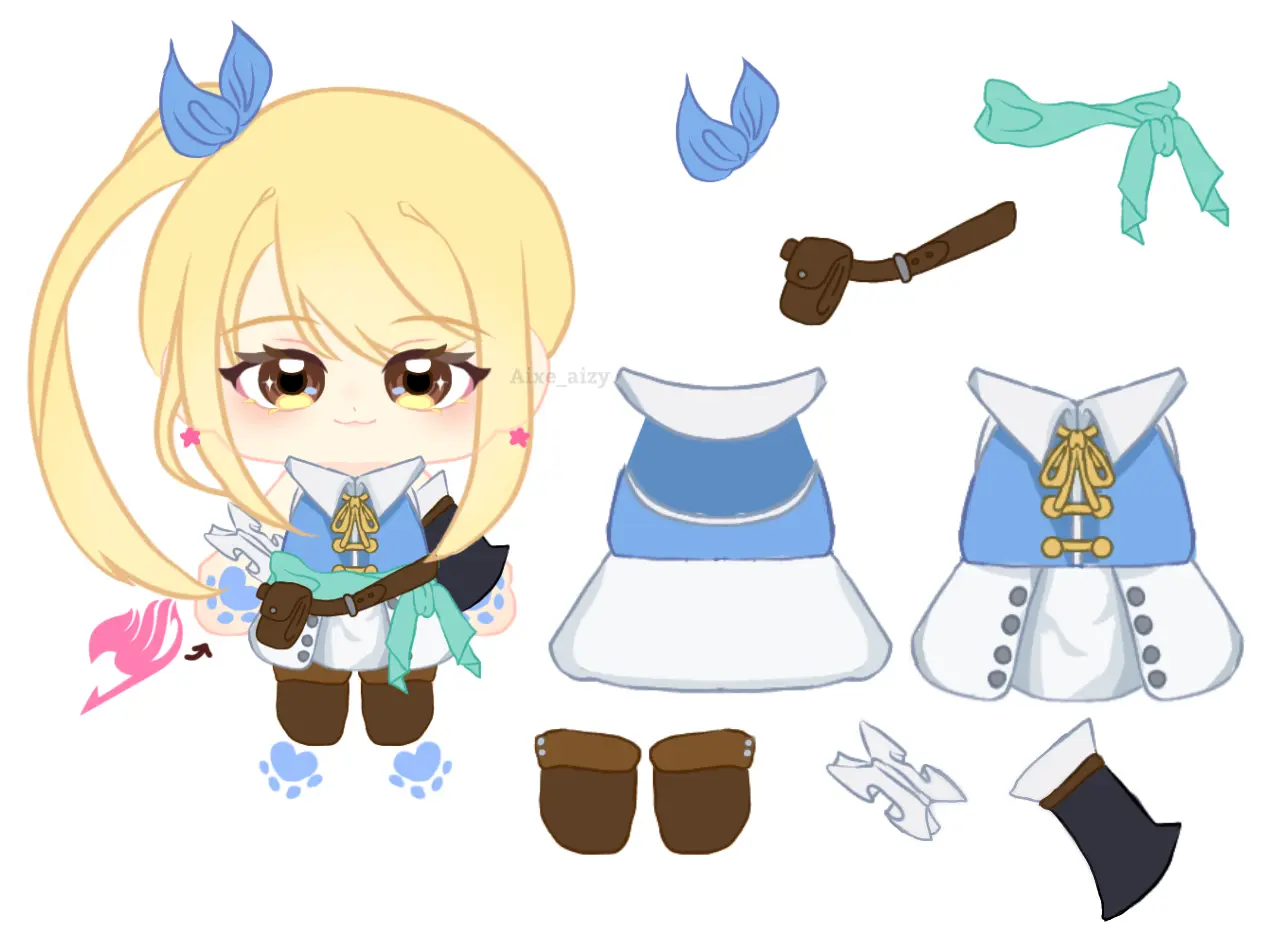 【Poll-Failed】PLUSH WONDERLAND Anime Blonde Mage Plushies Cotton 20CM Doll FANMADE - Image 2
