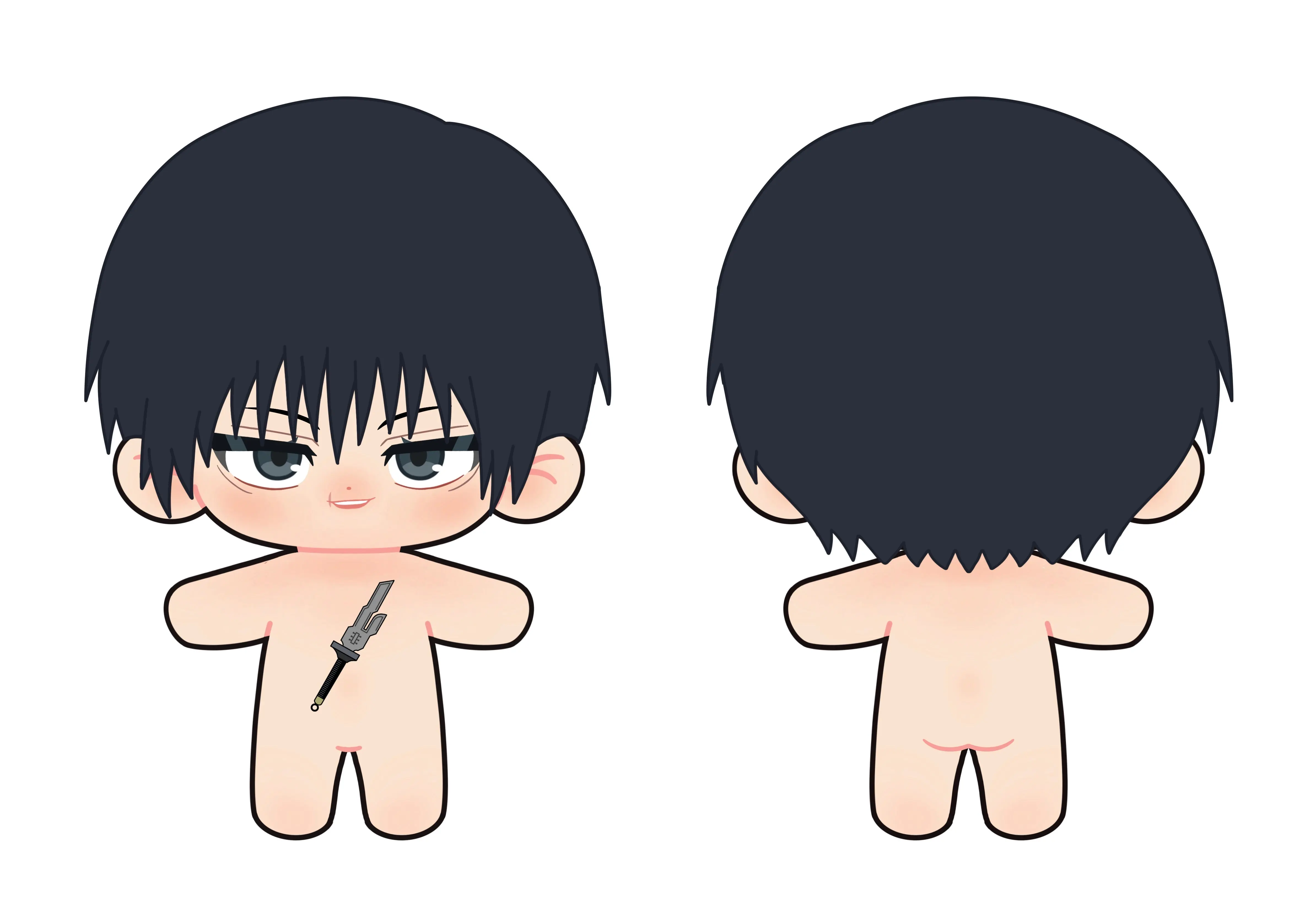 【Poll-Failed】PLUSH WONDERLAND Buff Daddy Plushie Cotton Doll FANMADE - Image 3