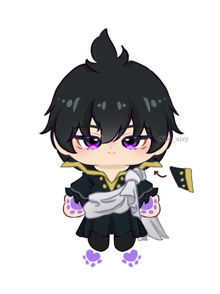 【Poll-Failed】PLUSH WONDERLAND Anime The Black Wizard Plushies Cotton 20CM Doll FANMADE - Image 3
