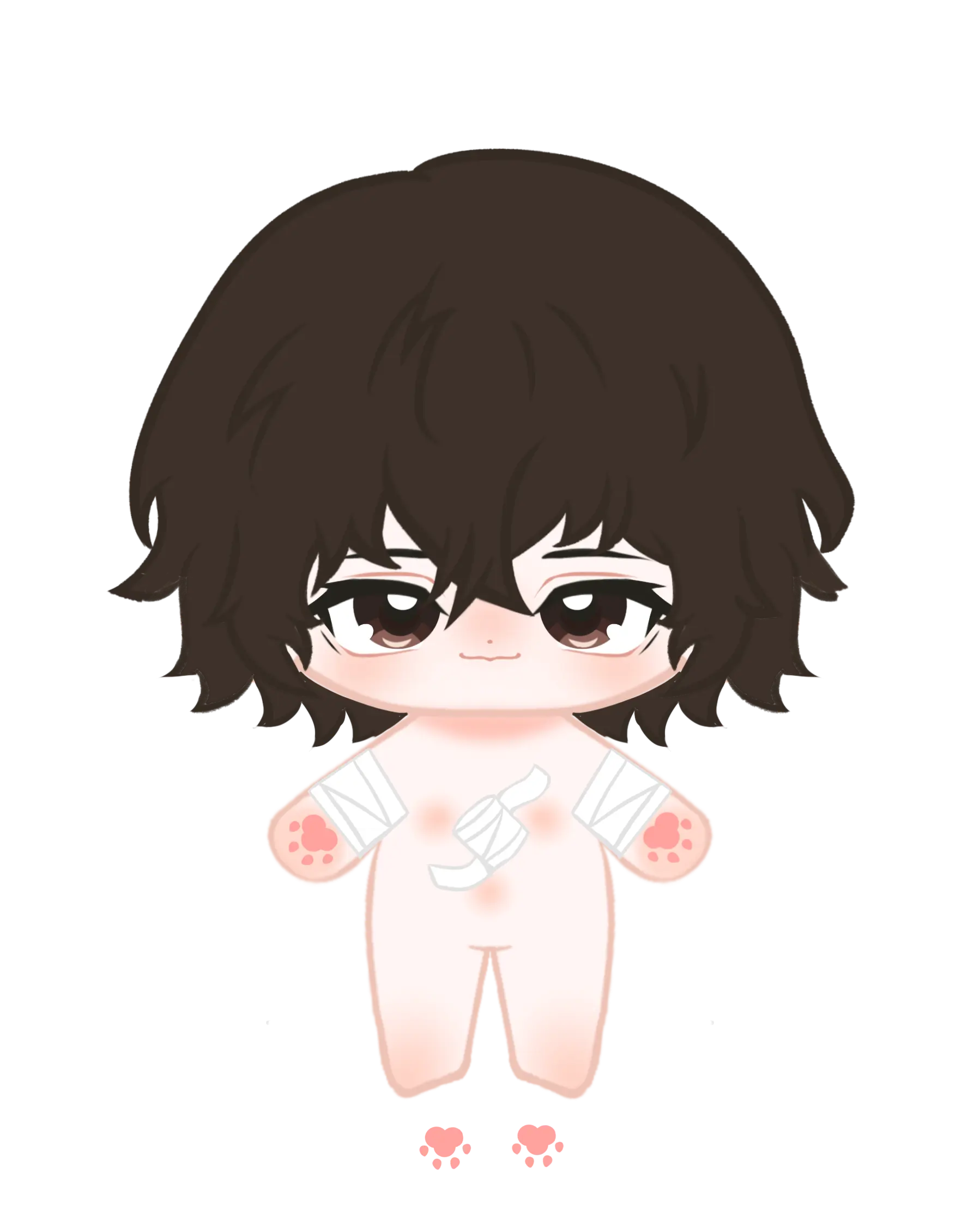 【Poll-Failed】PLUSH WONDERLAND Bandage Meow Doll FANMADE - Image 3